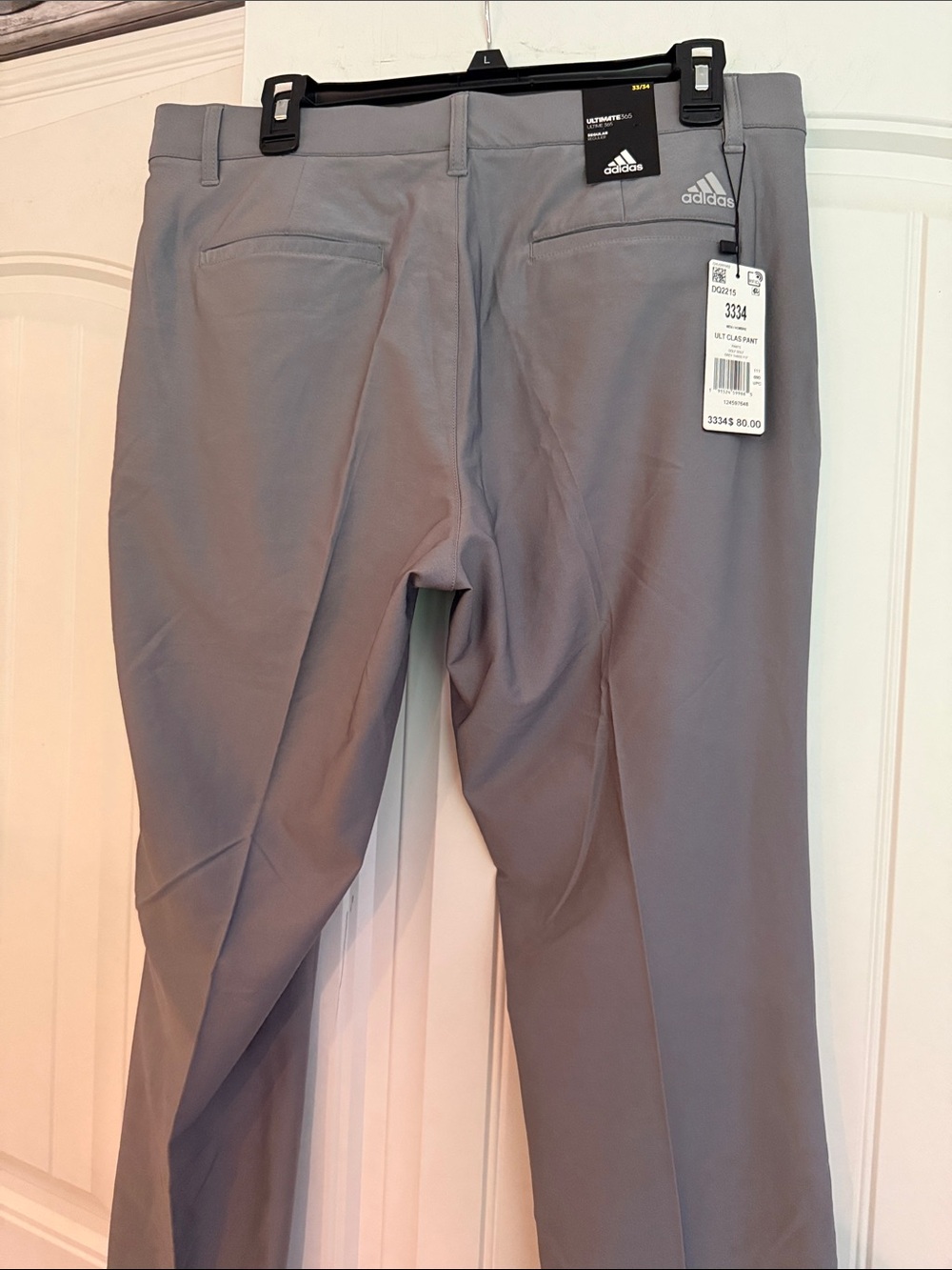 adidas Men’s ultimate 365 gold pants sz 33/34